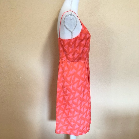 Broadway & Broome L Orange Spaghetti Strap Dress - Picture 3 of 5